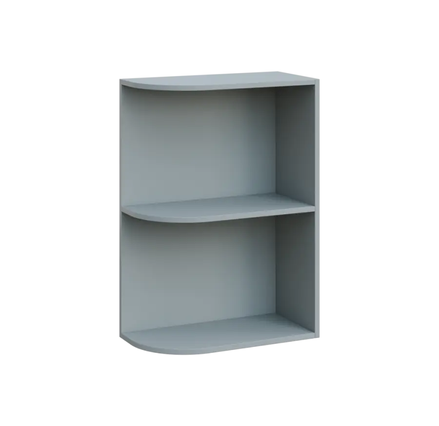 QSZ - 3 spodní skříňka rohová, nika, pravá, 900x300x600, šedá